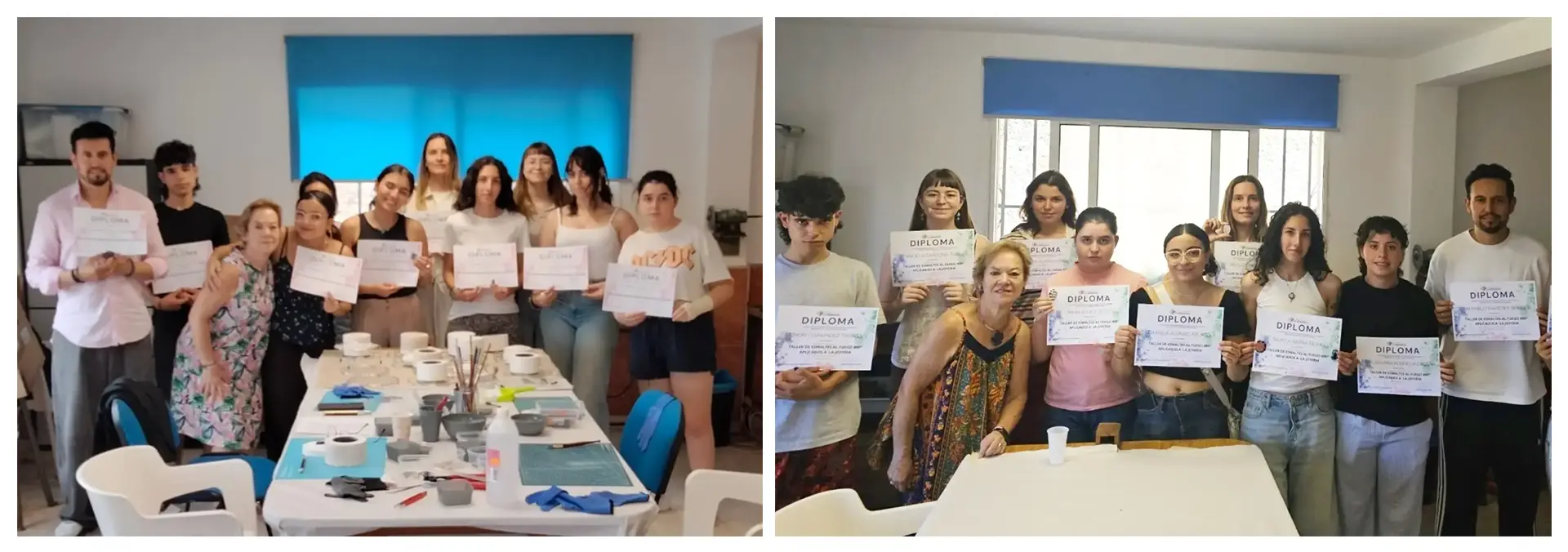 Talleres monograficos esmalte al fuego y vitrofusion verano 2026 Vigo